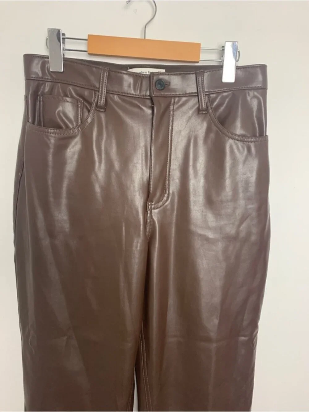 Abercrombie & Fitch Faux Leather Pants